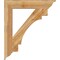 Ekena Millwork Merced Traditional Rough Sawn Bracket, Western Red Cedar, 6"W x 38"D x 44"H BKT06X38X44MRC01RWR - alternate 3
